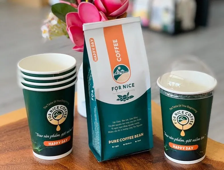 San Pham In Ly Giay Vai Cho Khach Hang